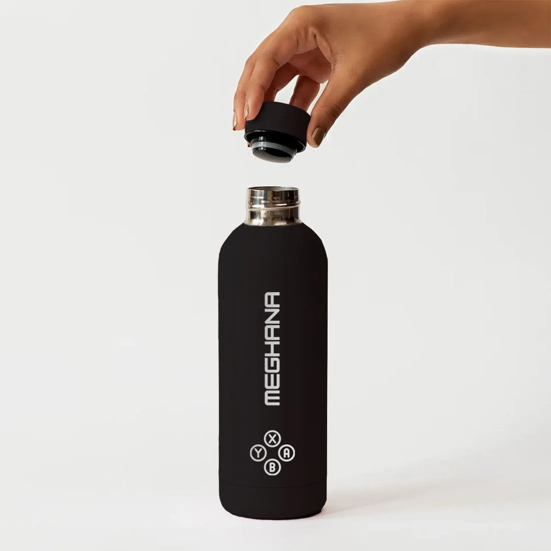 Customized Insulated Water Bottle 500ML Stainless Steel for Travel Office Gym Home - BPA Free, Leakproof