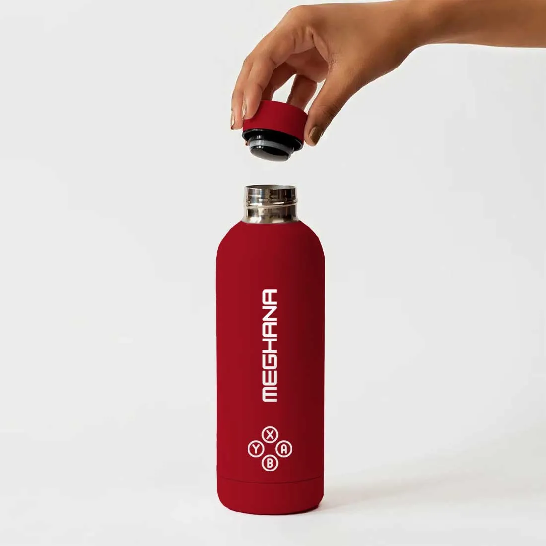 Customized Insulated Water Bottle 500ML Stainless Steel for Travel Office Gym Home - BPA Free, Leakproof