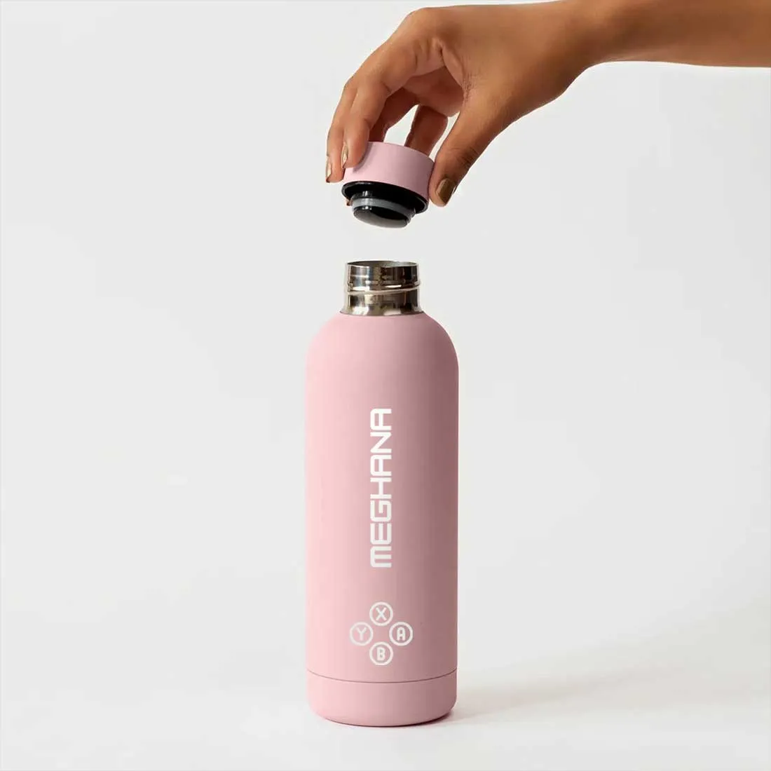 Customized Insulated Water Bottle 500ML Stainless Steel for Travel Office Gym Home - BPA Free, Leakproof