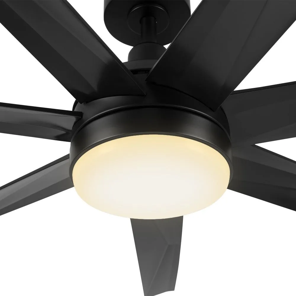 Daventry Best High CFM Ceiling Fan with LED Light and Remote 65 inch