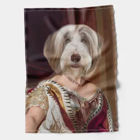 Dog Royal Lady Tea Towel