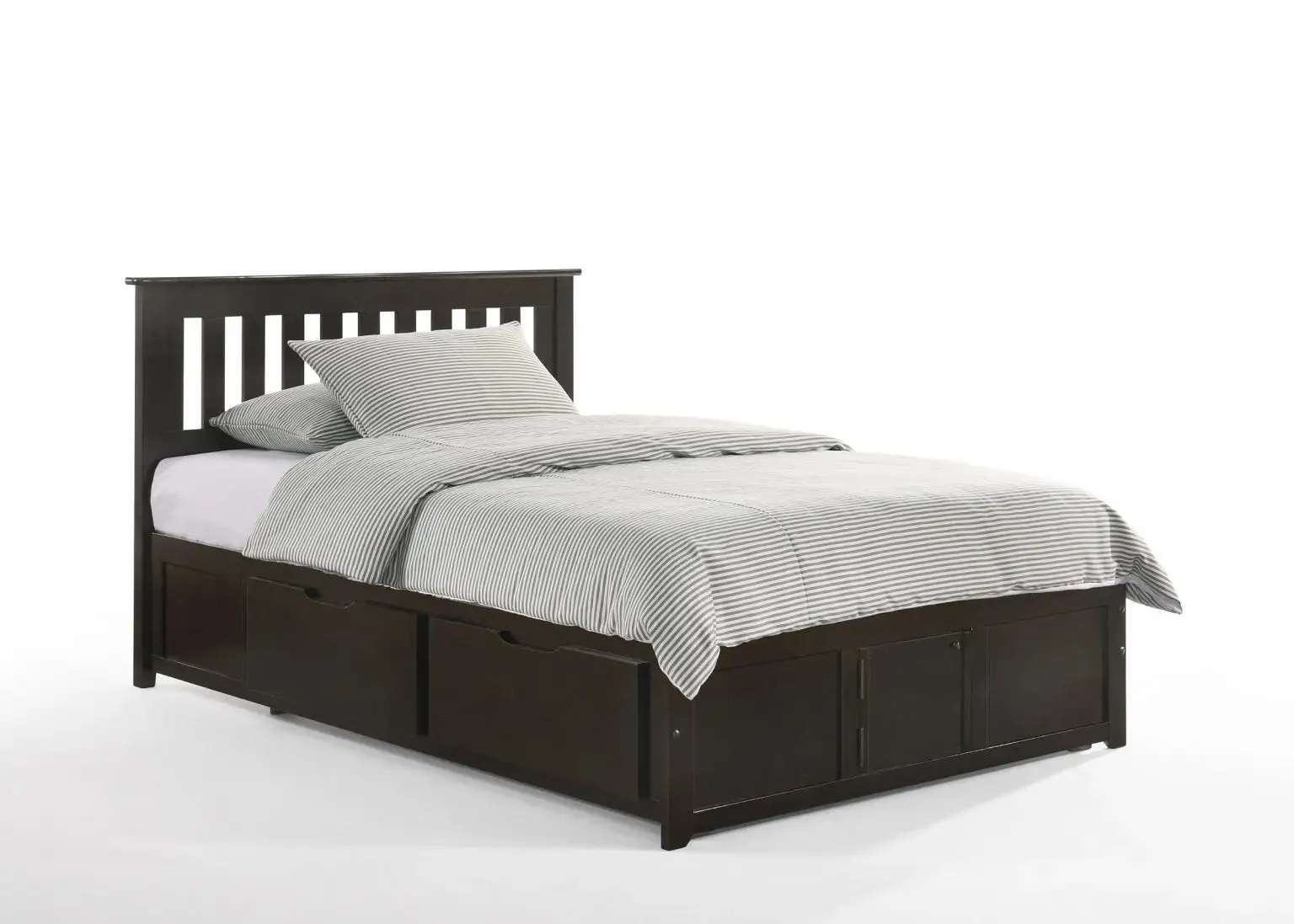 Drawer Pedestal Bed