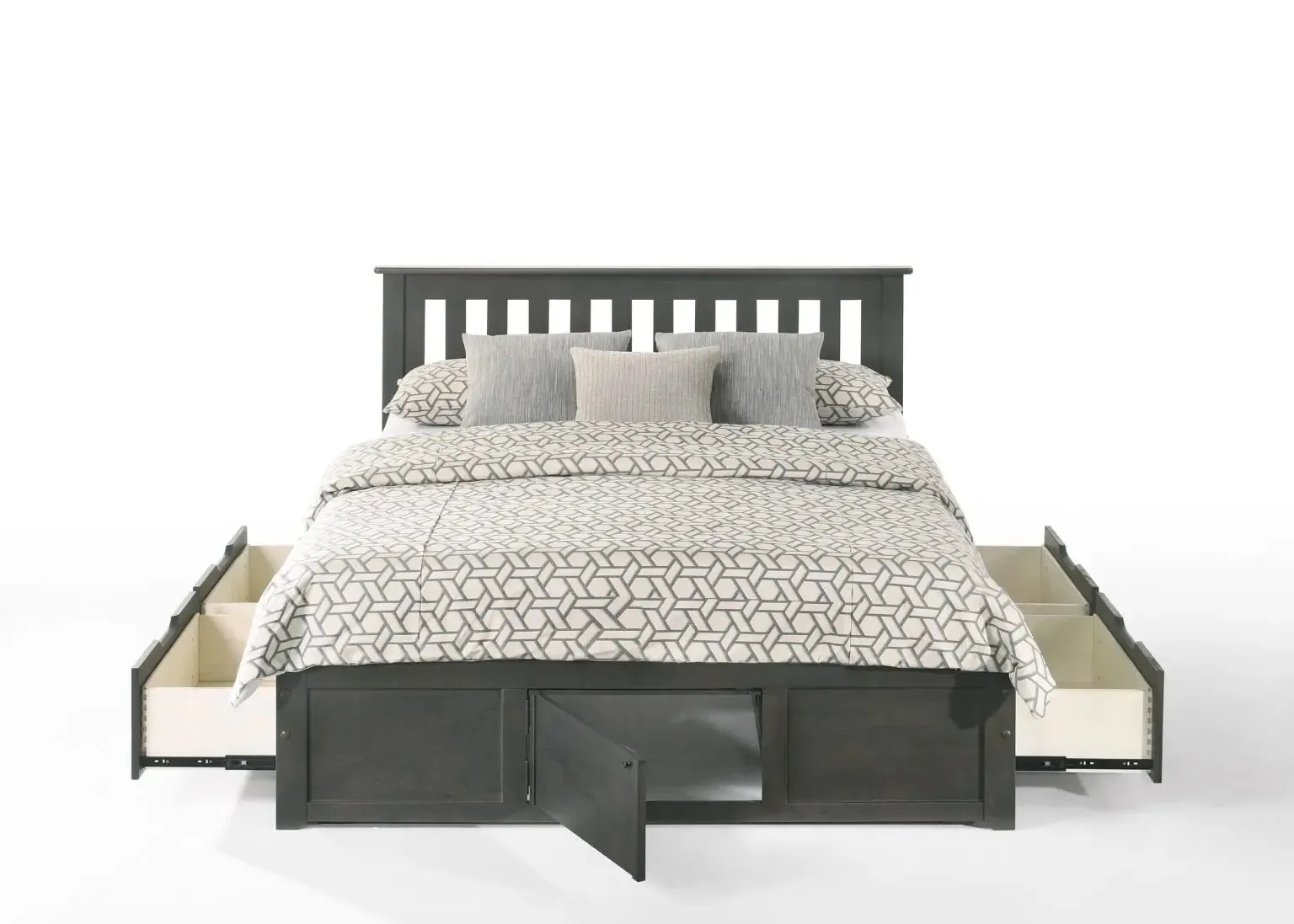 Drawer Pedestal Bed