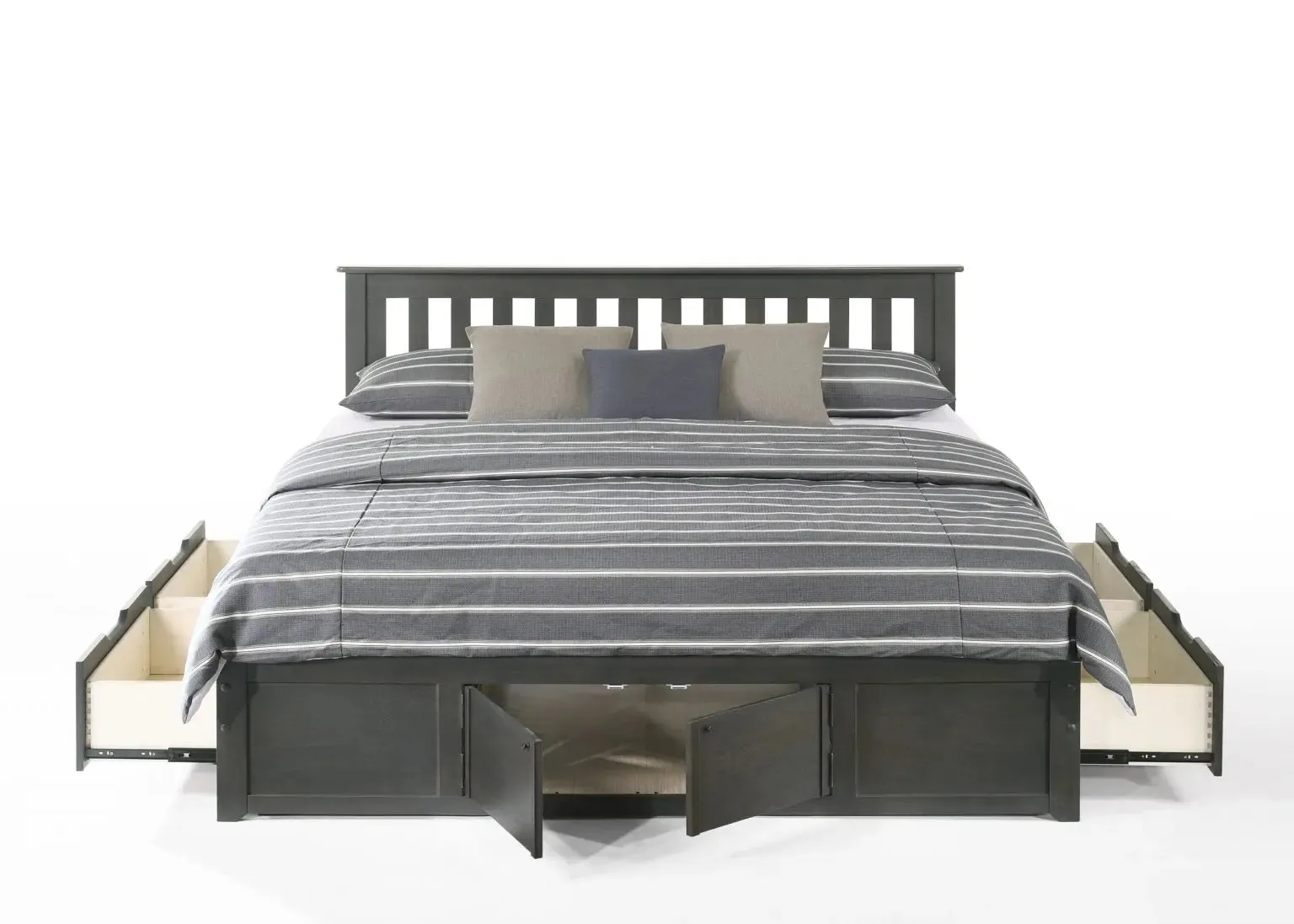 Drawer Pedestal Bed