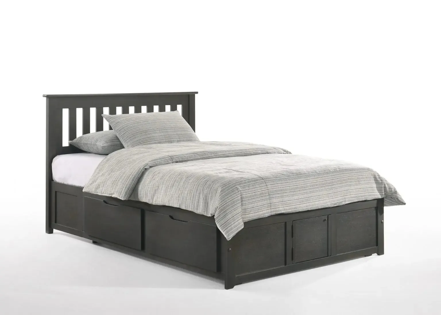 Drawer Pedestal Bed