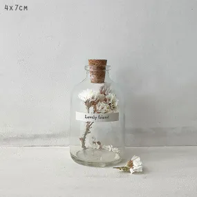 Dried Flowers In Bottle - Lovely Friend