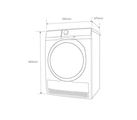 Electrolux EDH903R7WC 9kg UltimateCare 700 Heat Pump Dryer