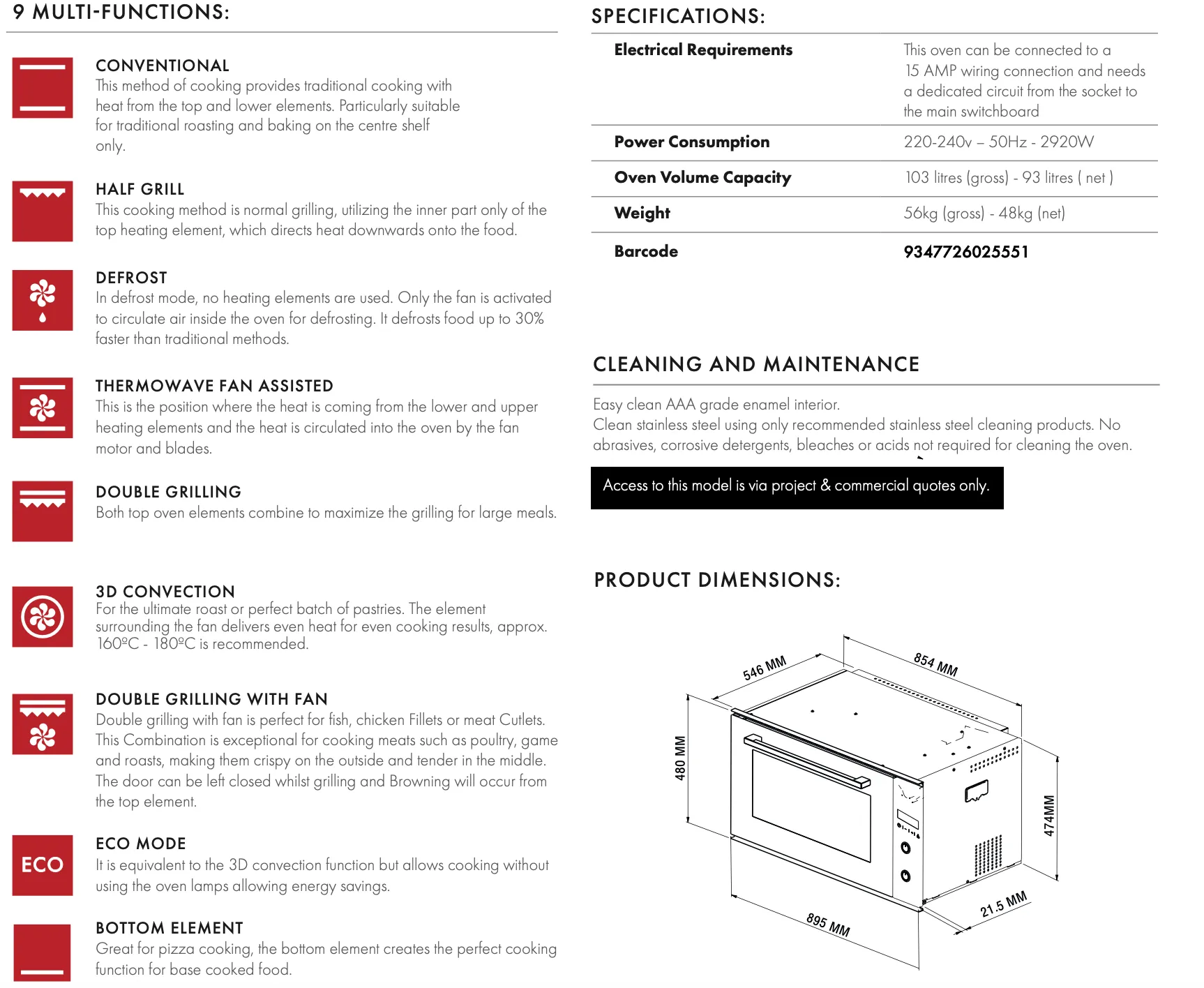 Euro Appliances Kitchen Appliance Package No. 53