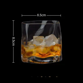 European Crystal Glass Whiskey Glass