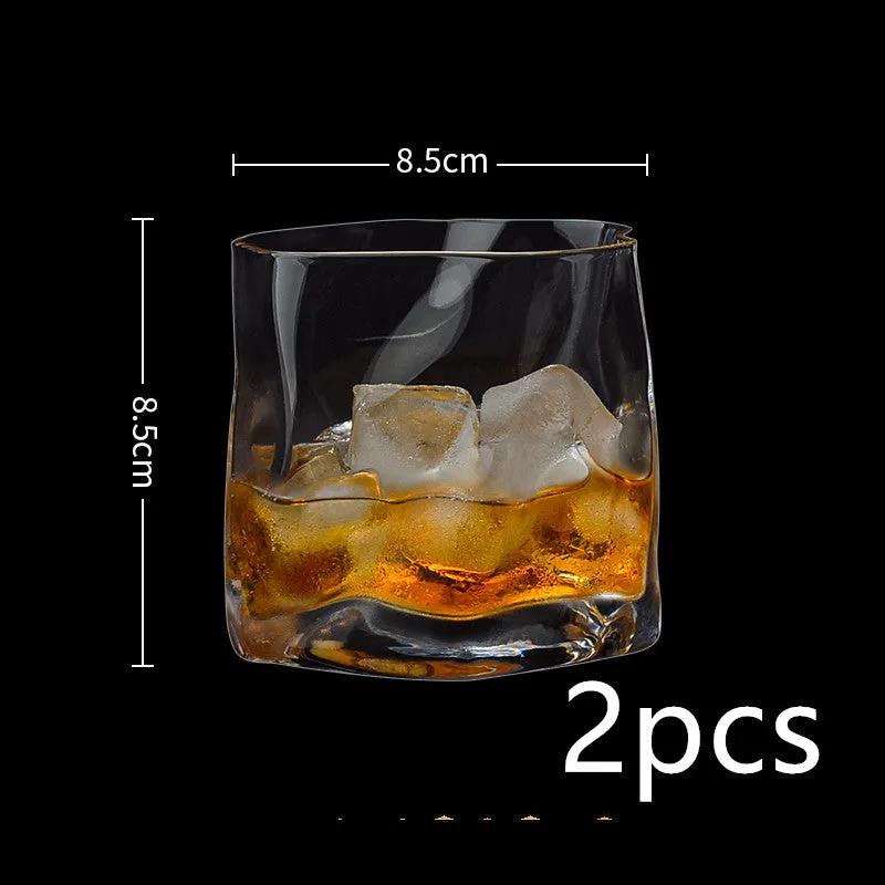 European Crystal Glass Whiskey Glass