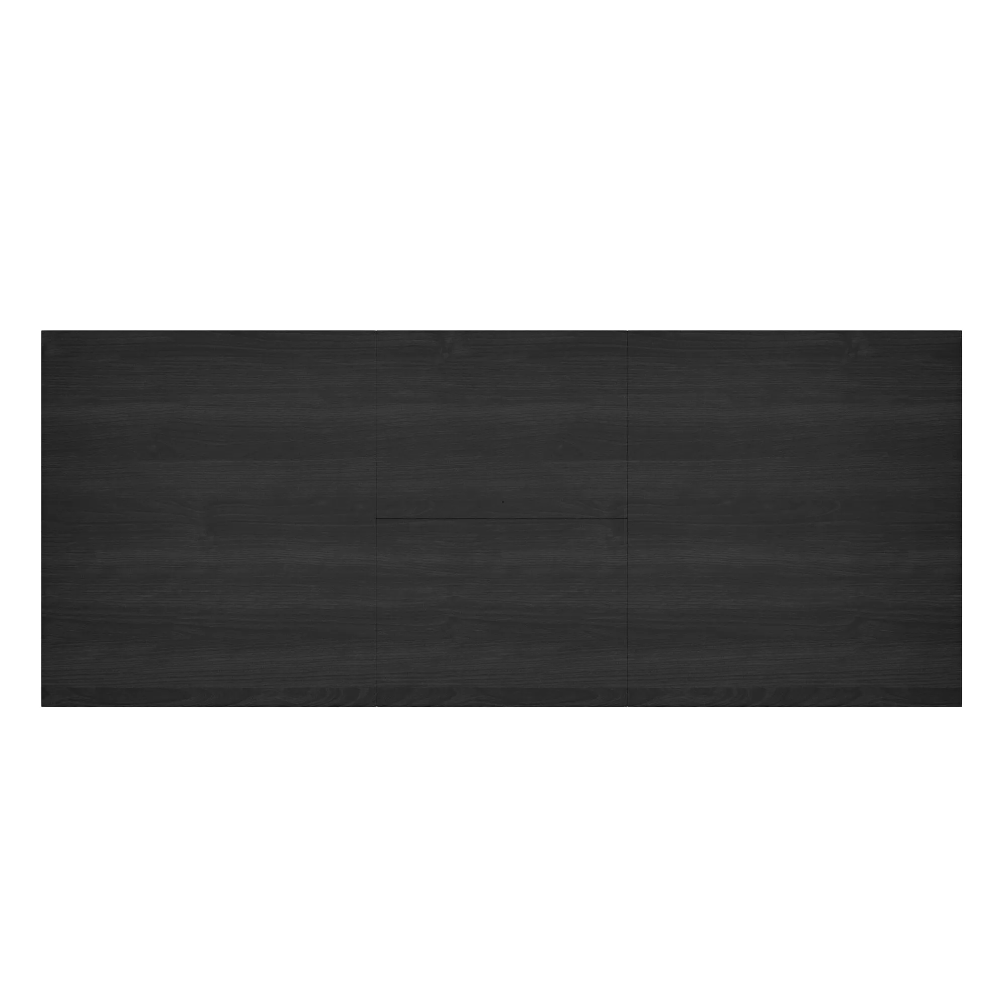 Extendable Rectangular Dining Table Eclipse Black