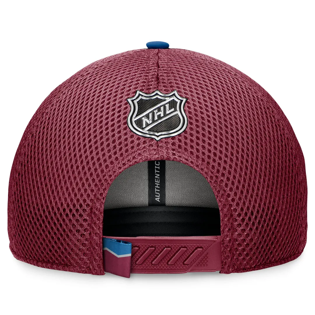 Fanatics Men's NHL Colorado Avalanche 2024 Adjustable Draft Cap