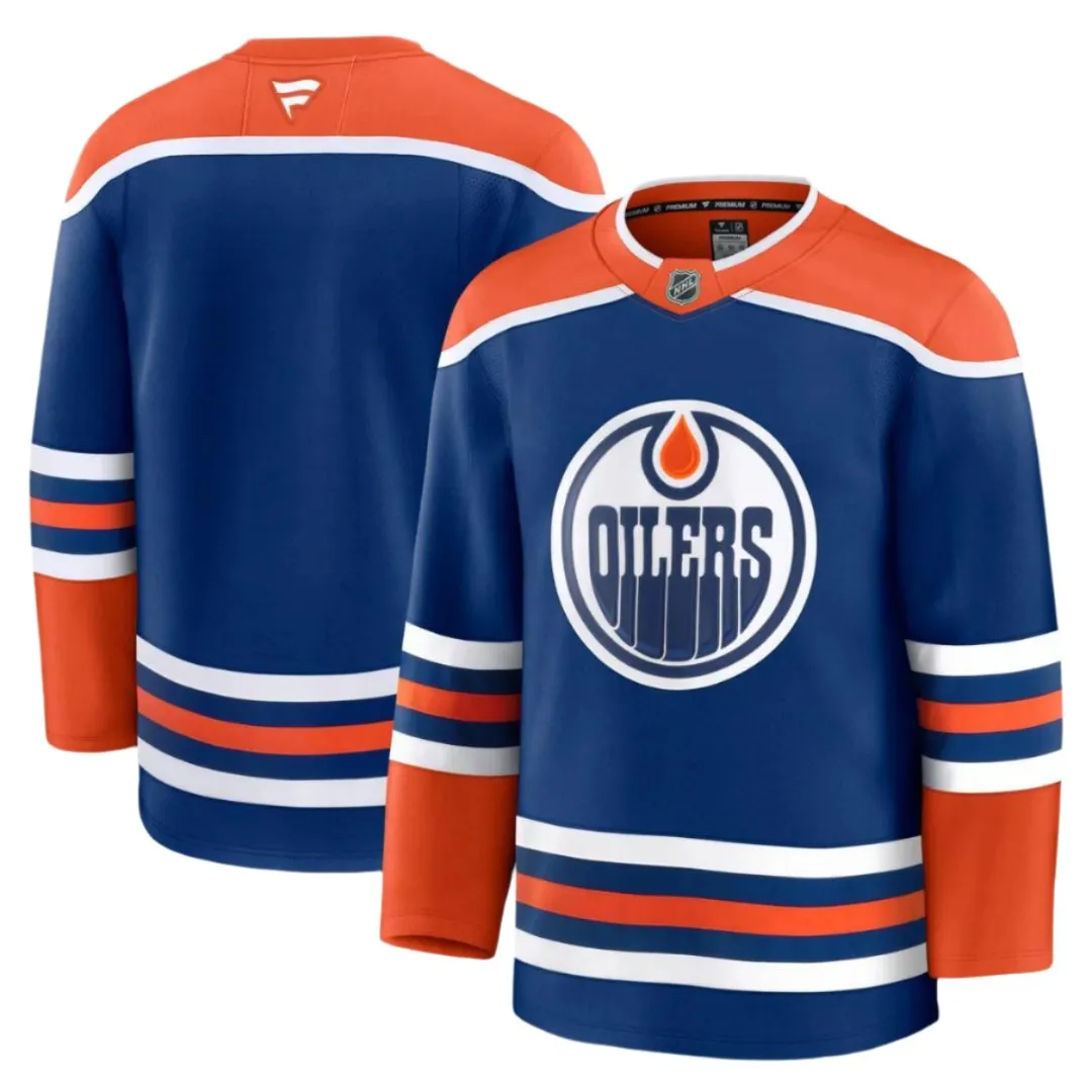 Fanatics Men's NHL Edmonton Oilers Premium Home Jersey