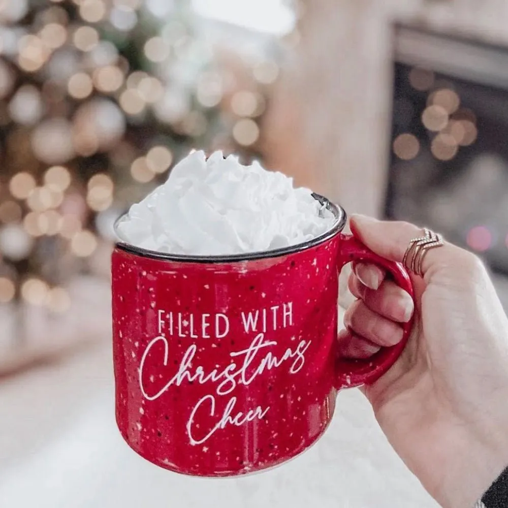 Filled with Christmas Cheer Campfire Mug