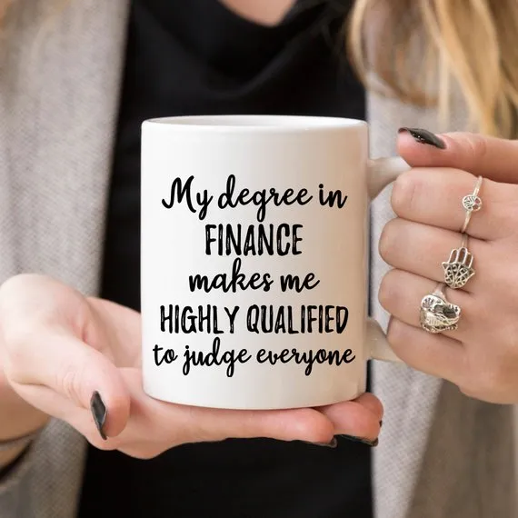 Finance Gift, Finance Mug, Banking Mug, Accountant