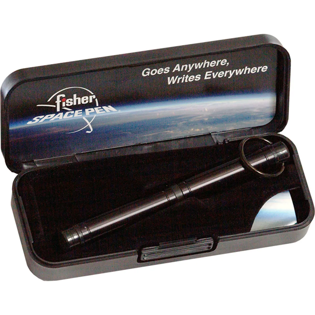 Fisher Space Pen Backpacker Key Ring Space Pen w/NASA Meatball Logo BP/B