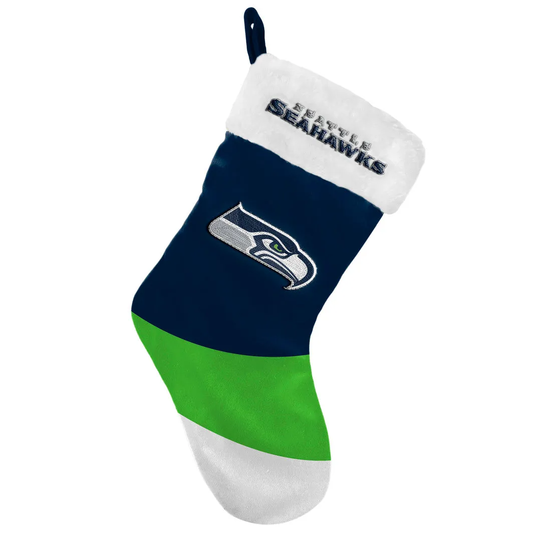 FOCO NFL Seattle Seahawks Christmas Stocking