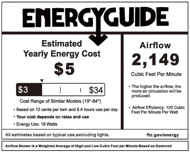 FREMONT 48 inch 5-Blade Flush Mount Smart Ceiling Fan with LED Light Kit & Remote- White/White (Gold Detail)