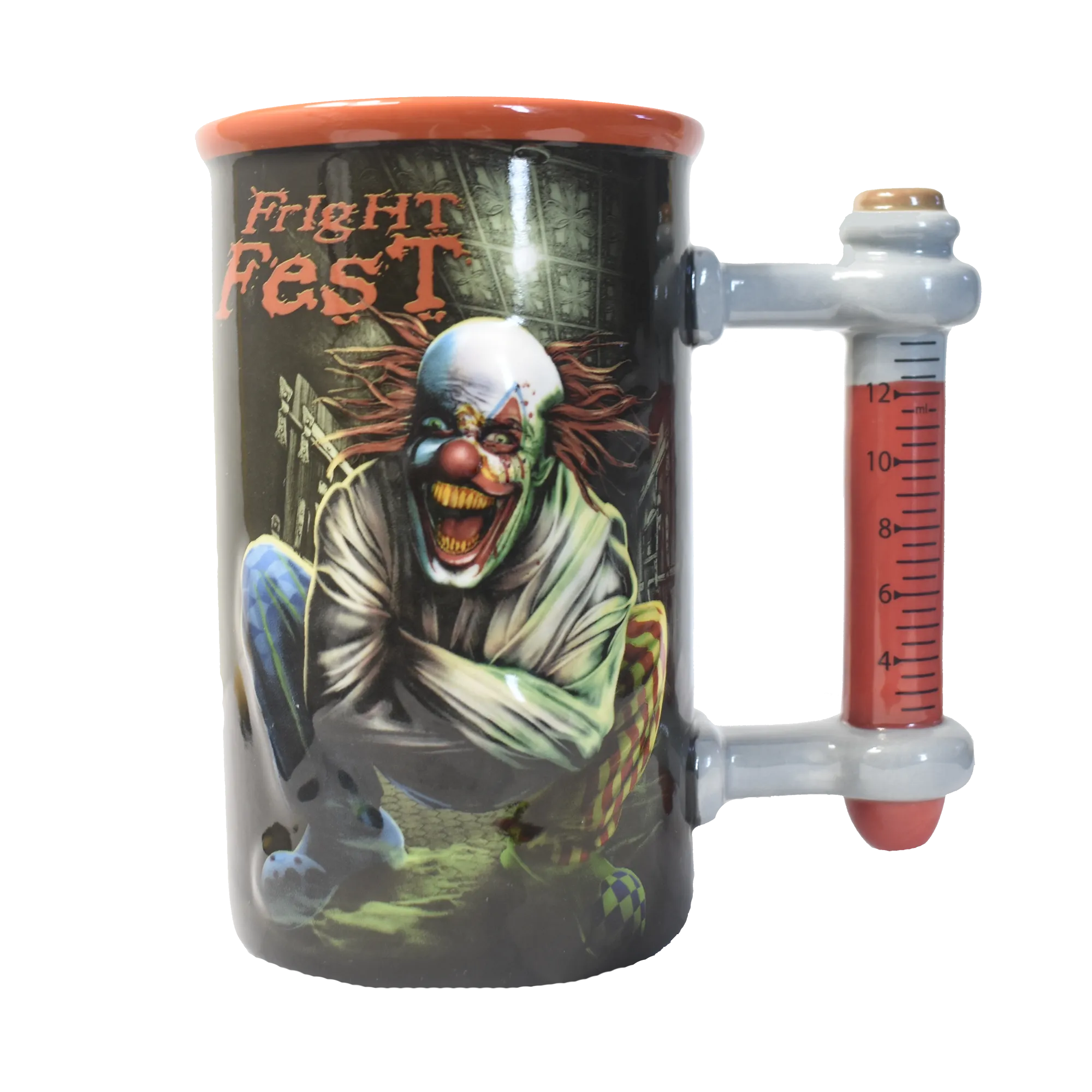 Fright Fest Asylum Clown Mug