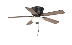 Frisco Matte Black 44 inch ceiling fan