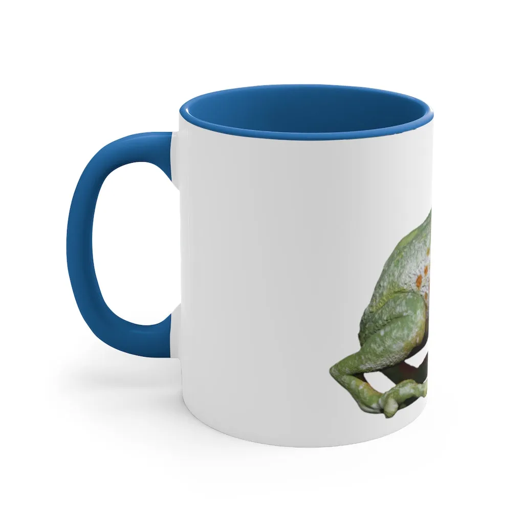 Frog Accent Coffee Mug, 11oz