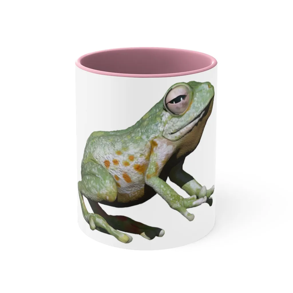 Frog Accent Coffee Mug, 11oz