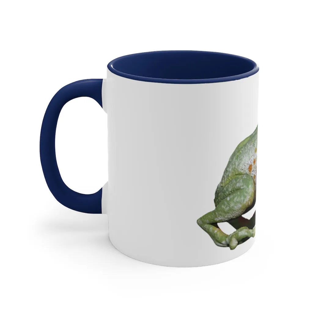 Frog Accent Coffee Mug, 11oz