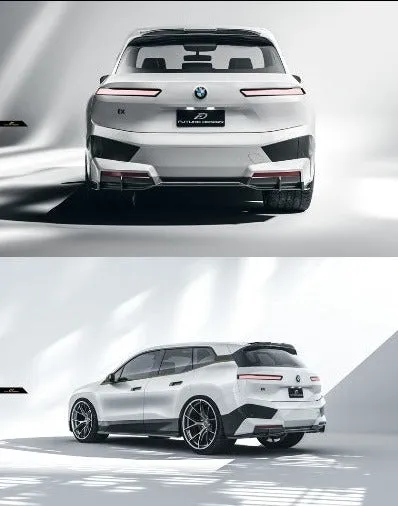 Future Design Carbon Fiber Rear Roof Spoiler for BMW iX i20