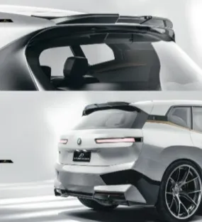 Future Design Carbon Fiber Rear Roof Spoiler for BMW iX i20