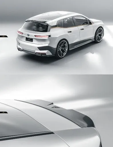 Future Design Carbon Fiber Rear Roof Spoiler for BMW iX i20