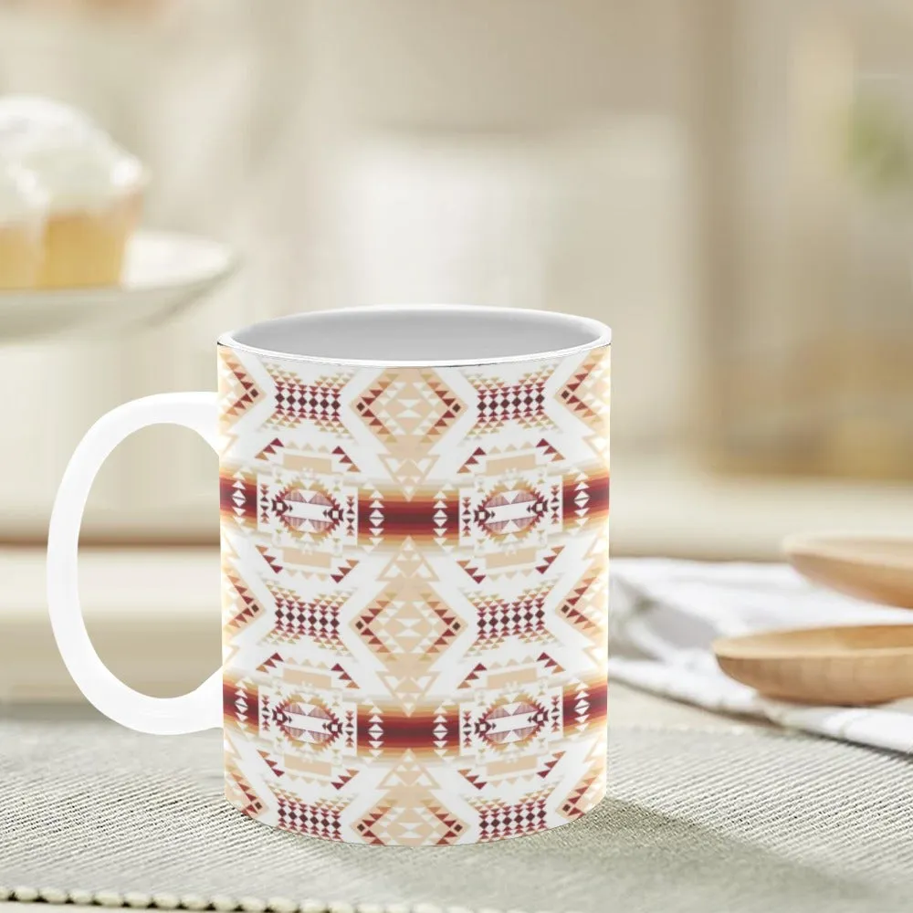 Gathering Clay White Mug(11OZ)