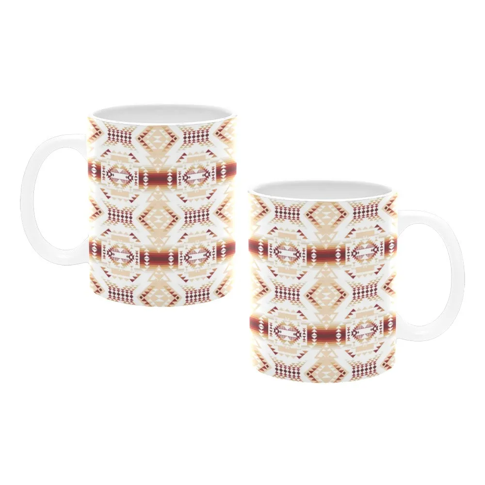 Gathering Clay White Mug(11OZ)