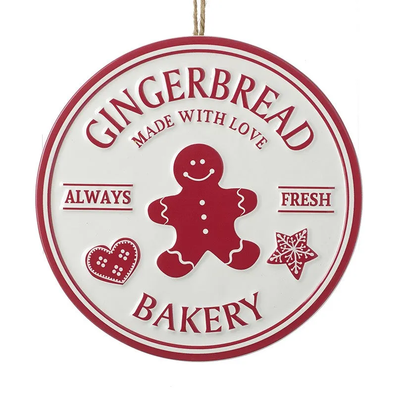 Gingerbread bakery sign