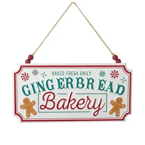 Gingerbread bakery sign