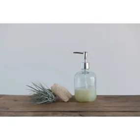 Glass Soap Bottle