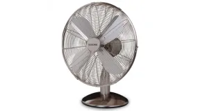 Goldair 40cm Desk Fan - Satin Chrome / GCDF260