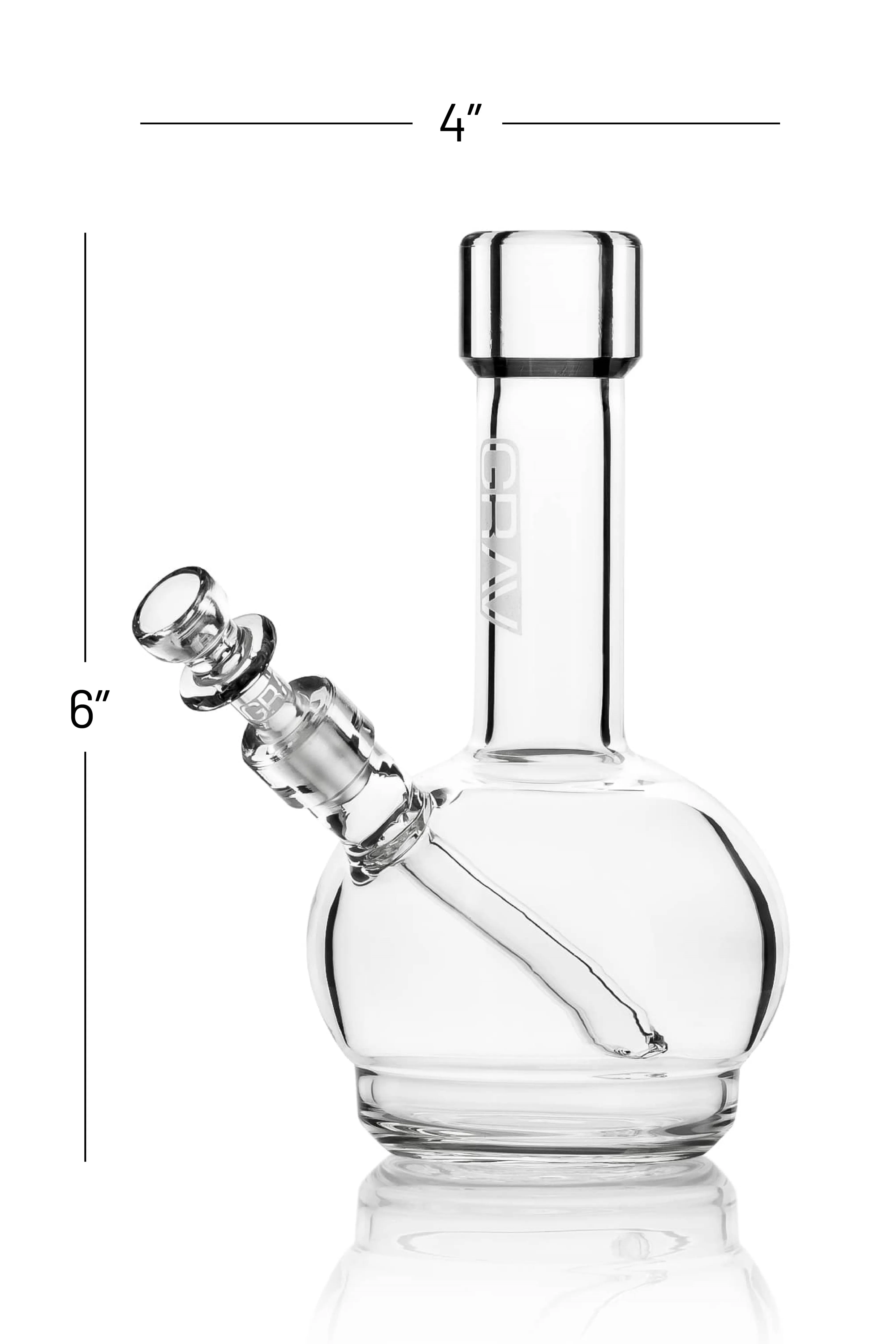 GRAV 6in Round Base Bong