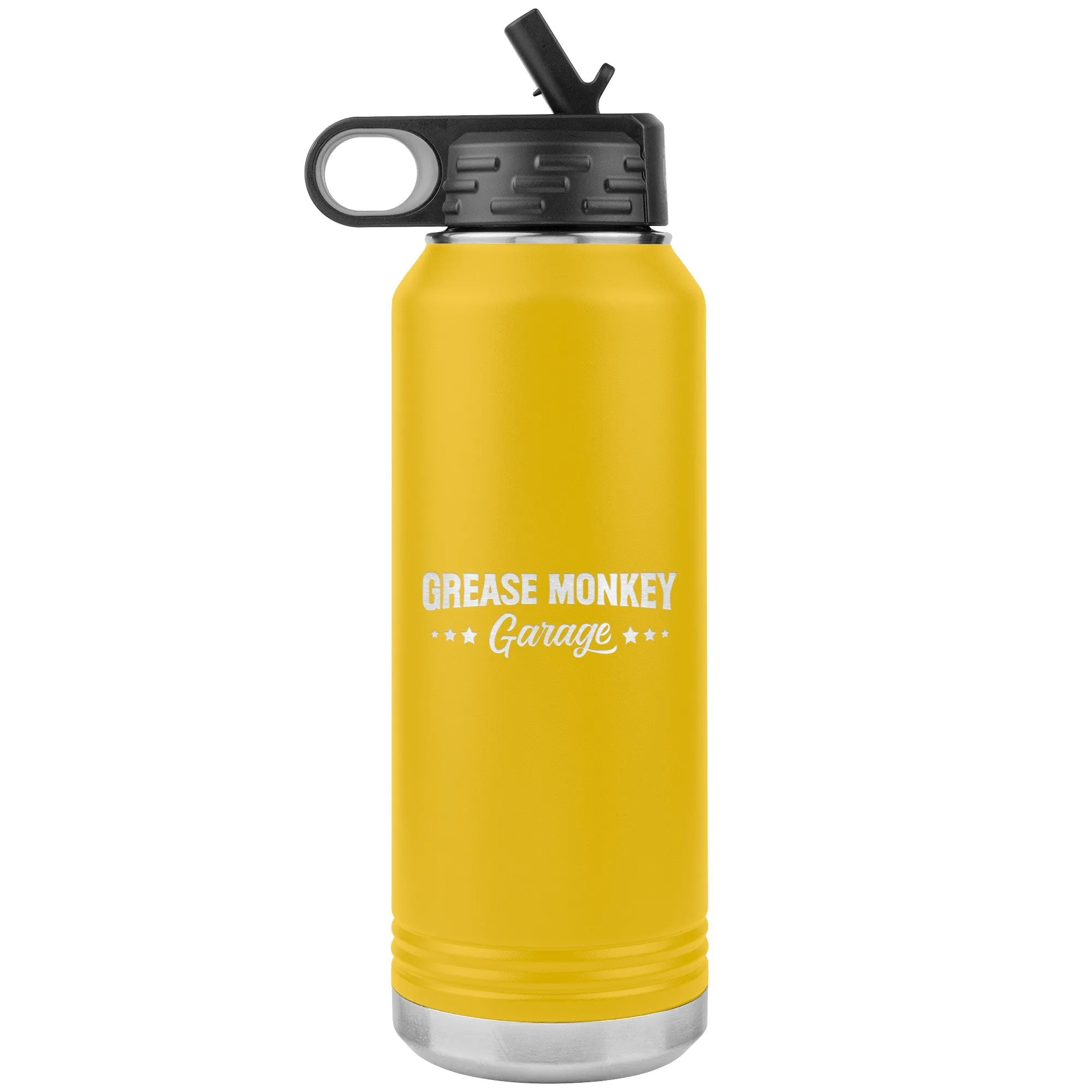 Grease Monkey Garage 32oz Water Bottle Insulated