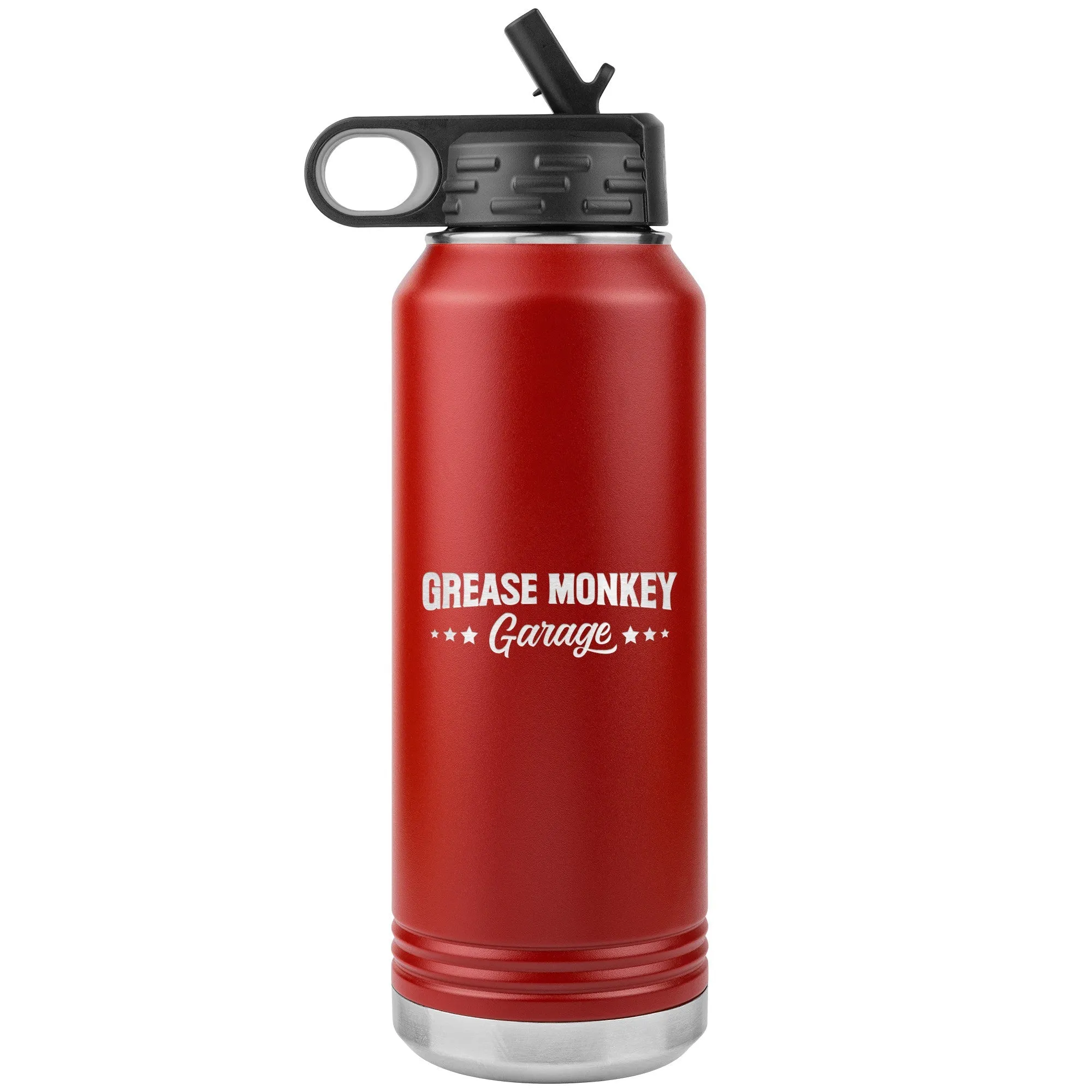 Grease Monkey Garage 32oz Water Bottle Insulated