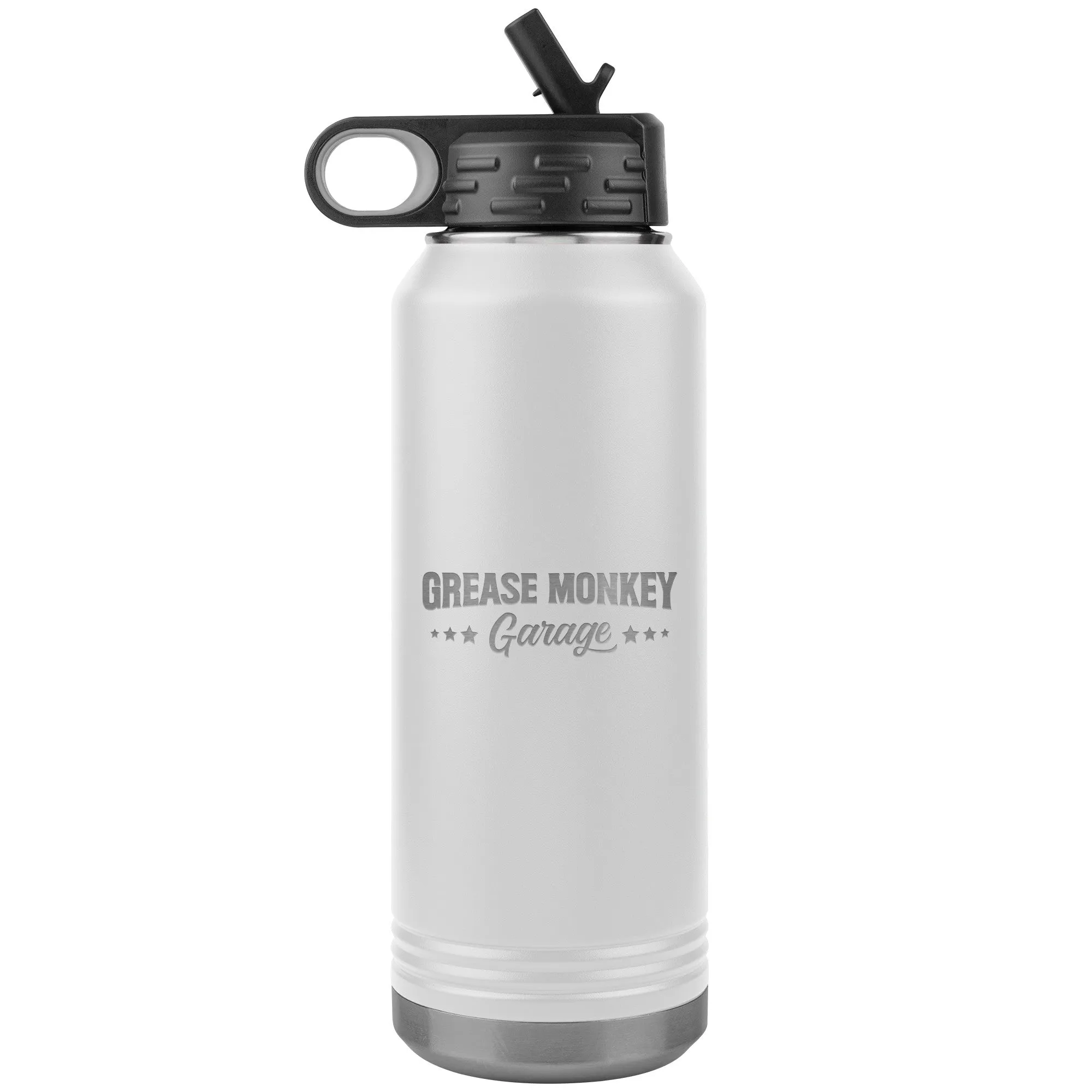 Grease Monkey Garage 32oz Water Bottle Insulated