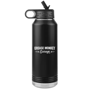 Grease Monkey Garage 32oz Water Bottle Insulated