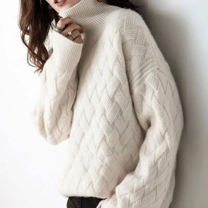 HeatherHaven Rollneck Sweater