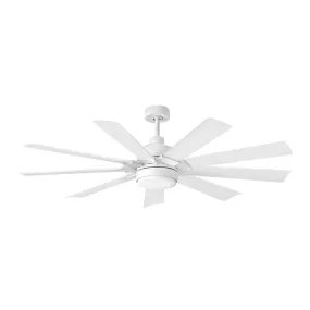 Hinkley 904260F-LWD Turbine 60" Indoor/Outdoor Smart Ceiling Fan with LED Light Kit