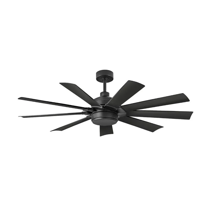 Hinkley 904260F-LWD Turbine 60" Indoor/Outdoor Smart Ceiling Fan with LED Light Kit