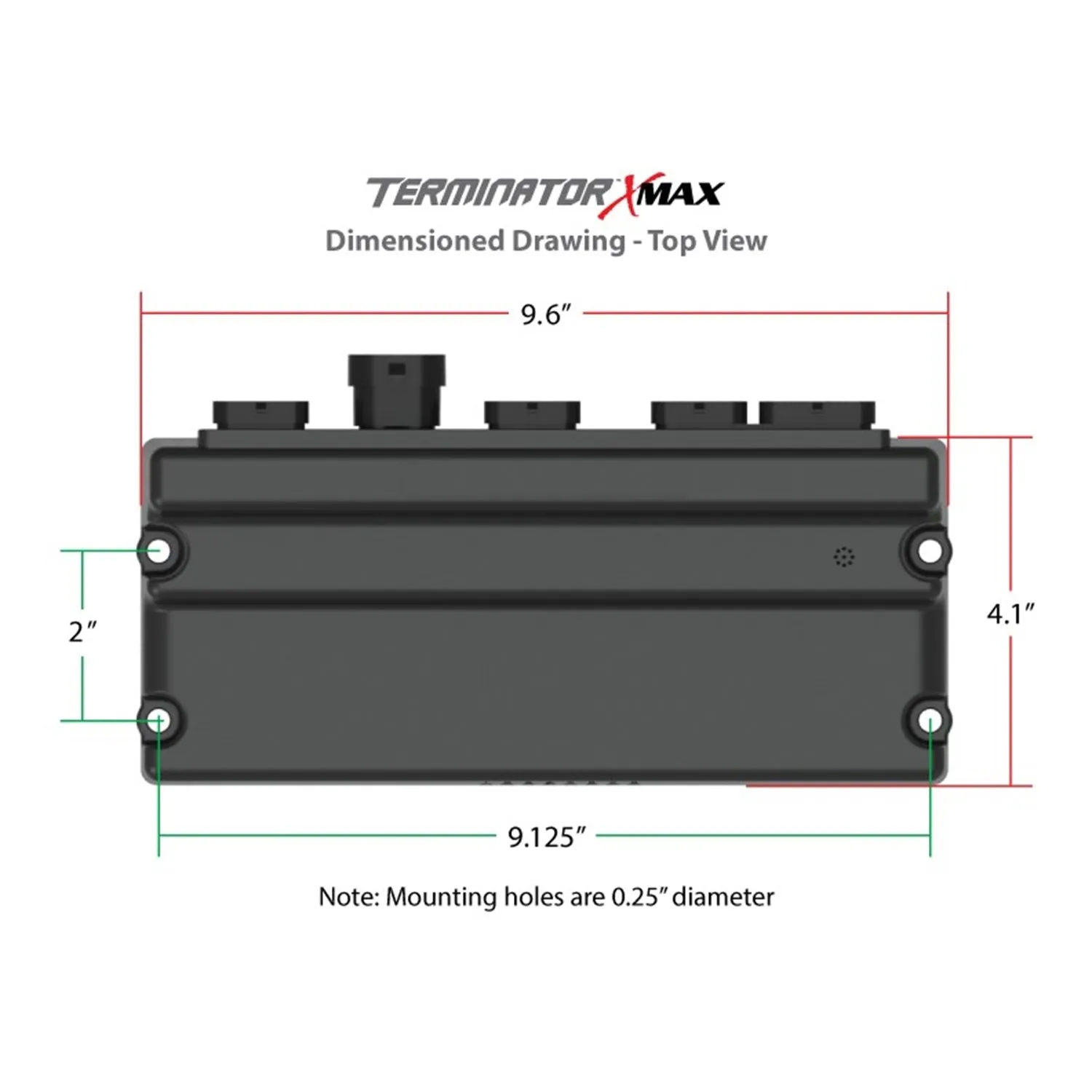 Holley EFI Terminator X Max Engine Control Module - 3.5 in Touchscreen - Wiring Harness - Drive By Wire - 24x Reluctor Wheel - GM LS-Series