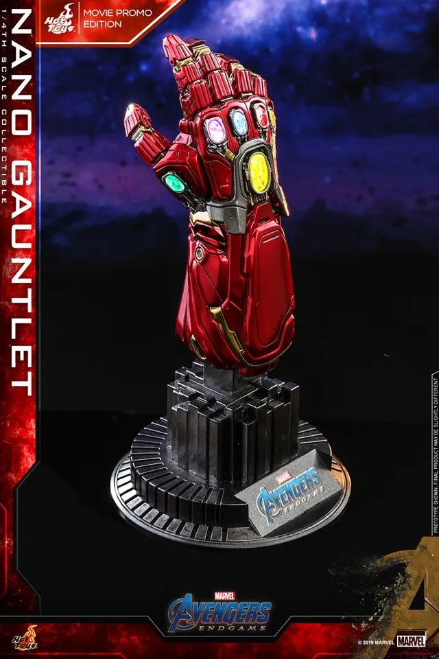 Hot Toys - ACS008 - Avengers: Endgame - 1/4th scale Nano Gauntlet (Movie Promo Edition) Collectible