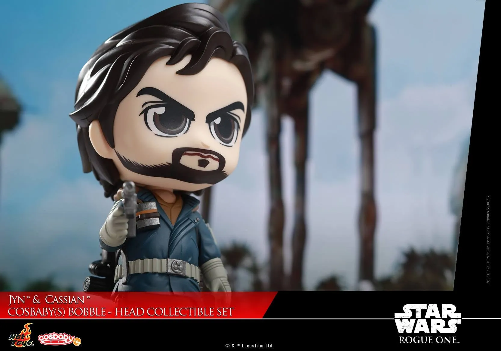 Hot Toys - COSB345 - Rogue One: A Star Wars Story - Jyn & Cassian Cosbaby (S) Bobble-Head