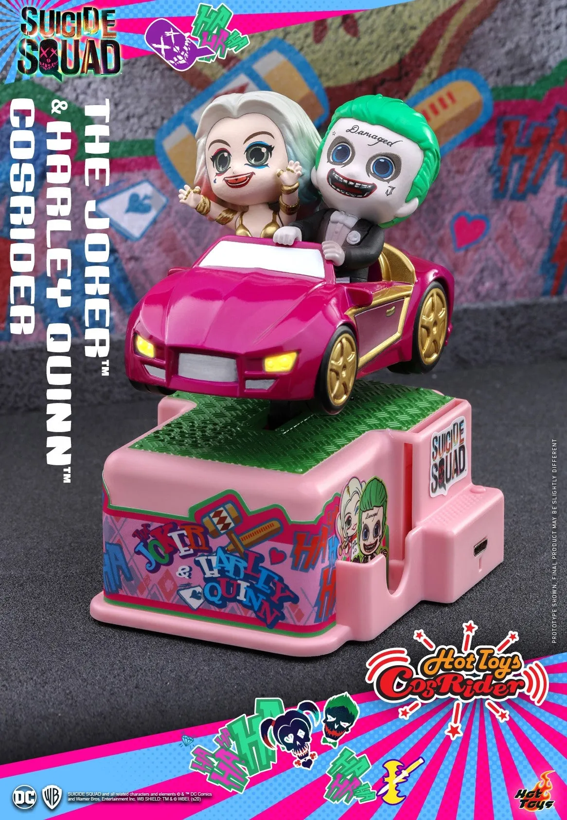 Hot Toys - CSRD005 - Suicide Squad The Joker & Harley Quinn CosRider