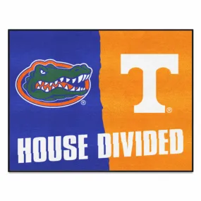 House Divided - Florida / Tennessee House Divided House Divided Rug - 34 in. x 42.5 in.