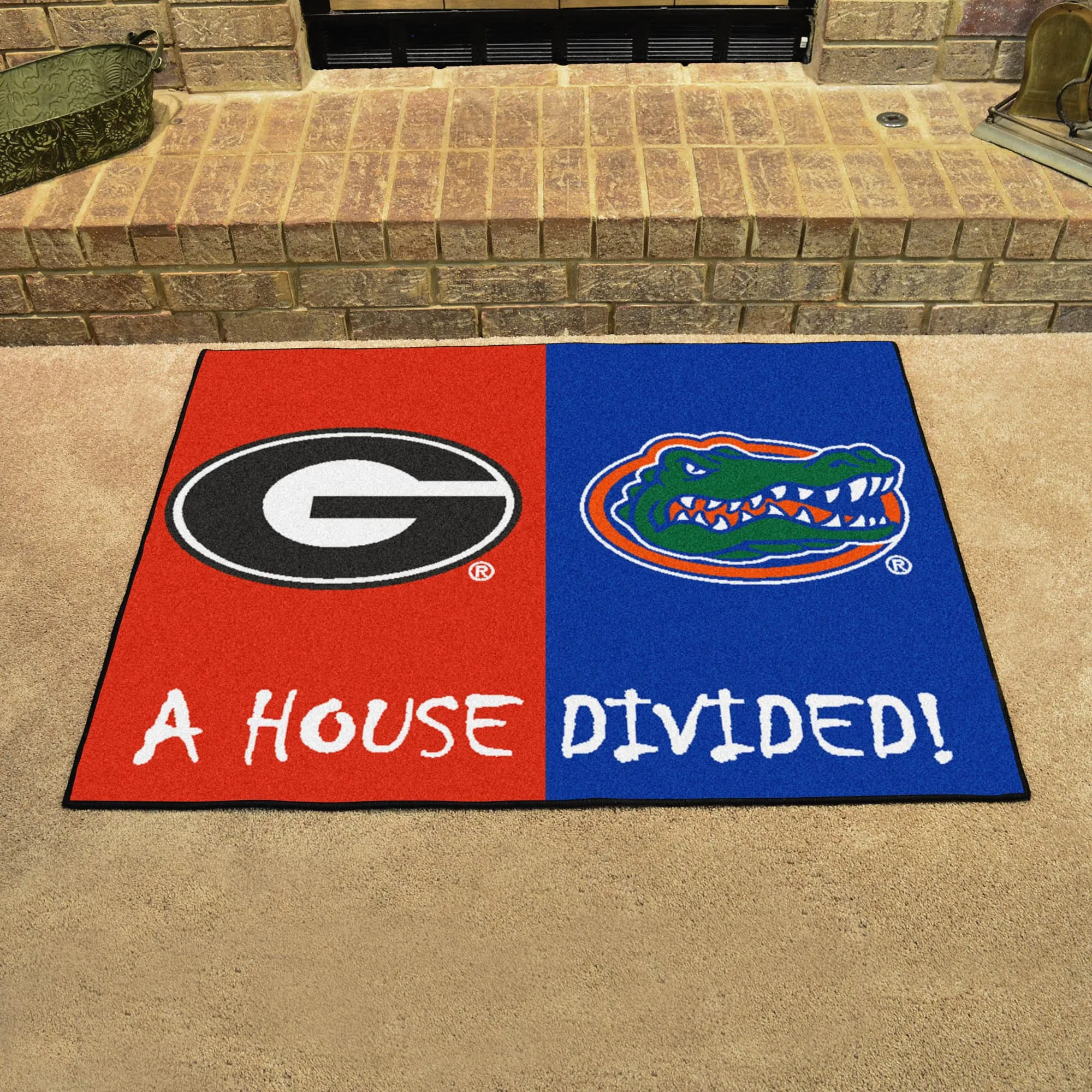 House Divided - Georgia / Florida House Divided House Divided Rug - 34 in. x 42.5 in.